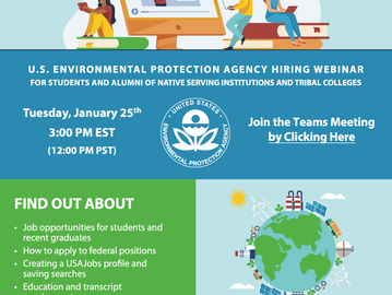U.S. ENVIRONMENTAL PROTECTION AGENCY HIRING WEBINAR