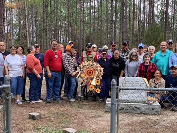 Thank you for Keeping Our Croatan Indian Memorial Cemetery in Adabelle, Georgia Clean