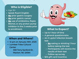 You are invited to the Supporting Tribal Stomach Health Program on Saturday, January 18, 2025 at the Lumbee Tribe Cultural Center.