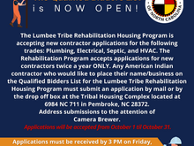 The Qualified Bidders List is NOW OPEN! Apply Today