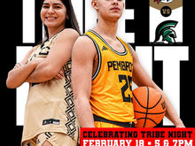 Come out this Wednesday, February 18, 2026 for Tribe Night as the UNCP Braves take on Mount Olive in a special night celebrating tradition, community, and culture.