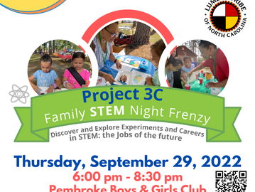 Project 3C Family STEM Night Frenzy