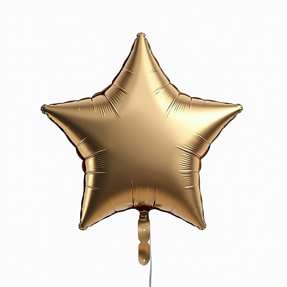 Star Shaped Foil Balloon