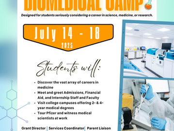 Students entering 9th - 12th grades may now register for Project IndigeCHOICE’s free Biomedical Camp from July 14 to 18, 2025.