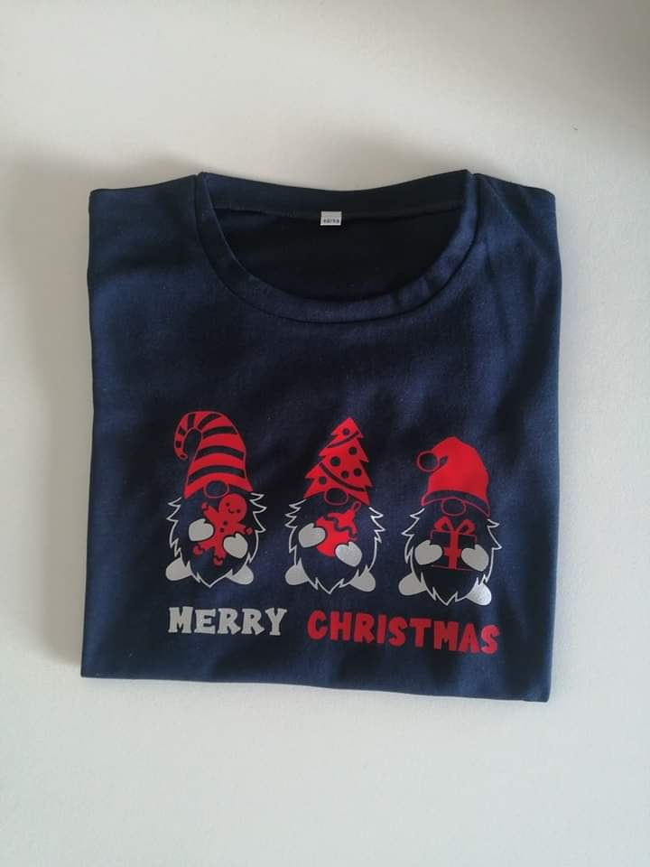 Thumbnail: Navy Christmas T-Shirts