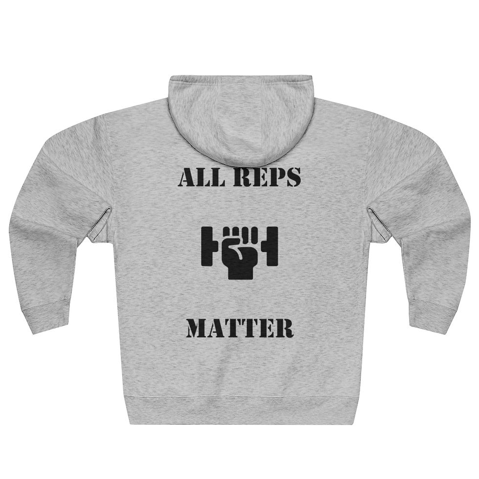 Thumbnail: All Reps Matter Premium Full Zip Hoodie