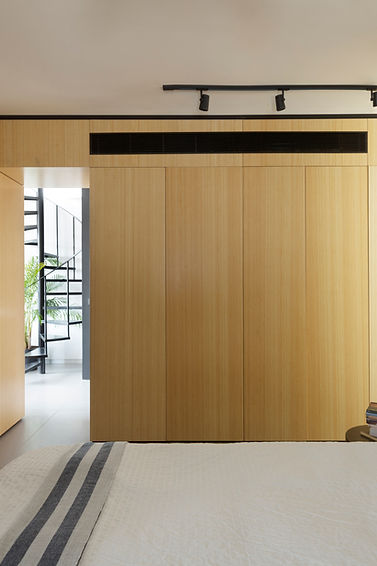 minimalistische Schlafzimmer