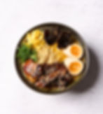 Yellow curry ramen