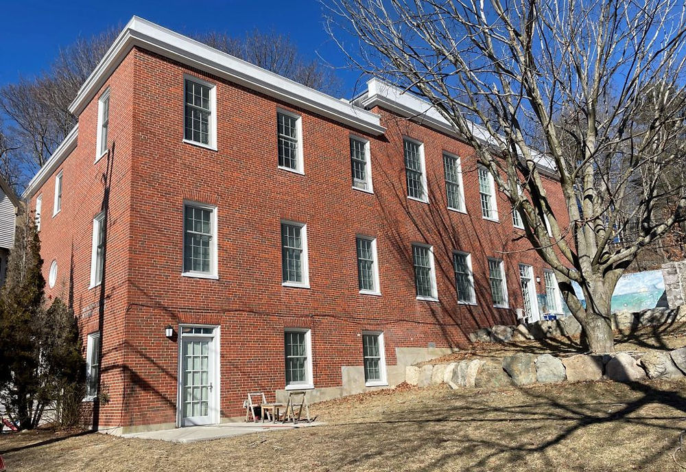 Toy Factory Apartments conversion, Leominster MA — 38-unit multi-family residential project by LMCA Architecture