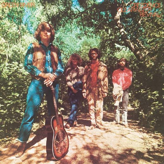 CREEDENCE CLEARWATER REVIVAL – Green River (Olive Green Vinyl LP)