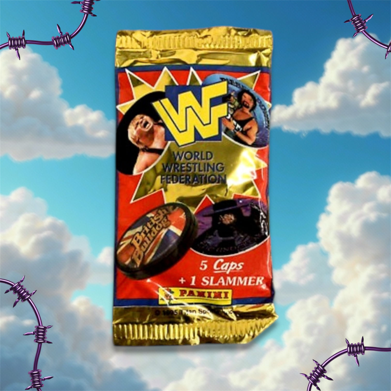 WWF - Panini Caps 5+1