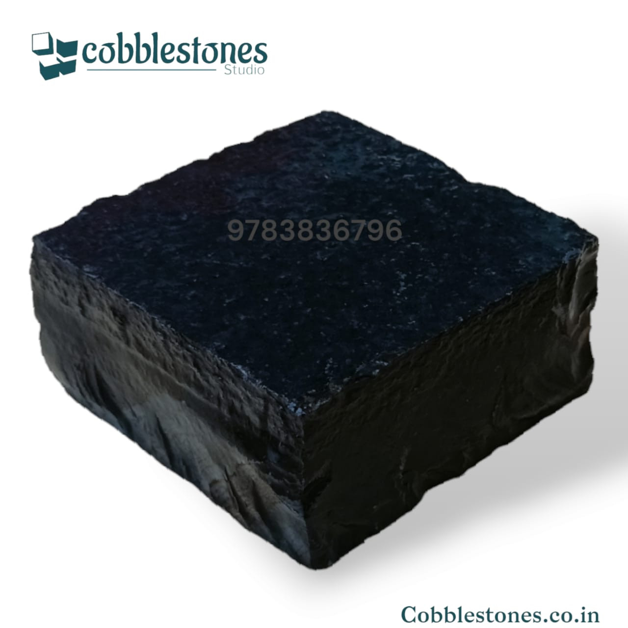 Black Cobblestone In Handcut