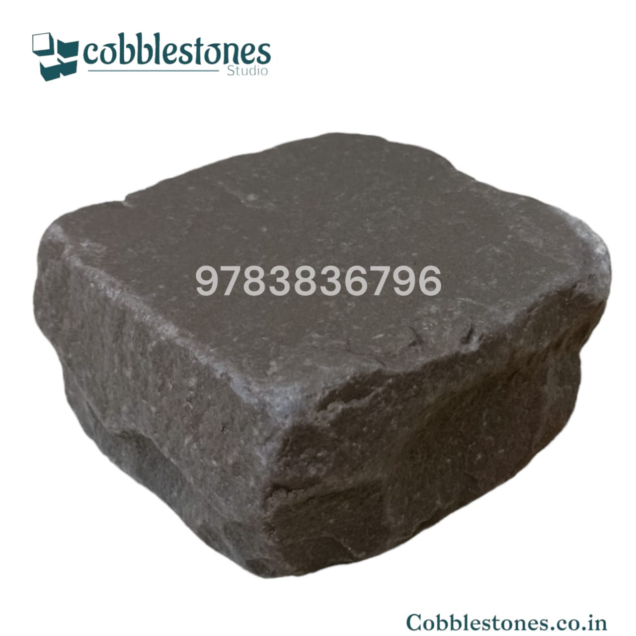 Brown Cobblestones in Tumble finished