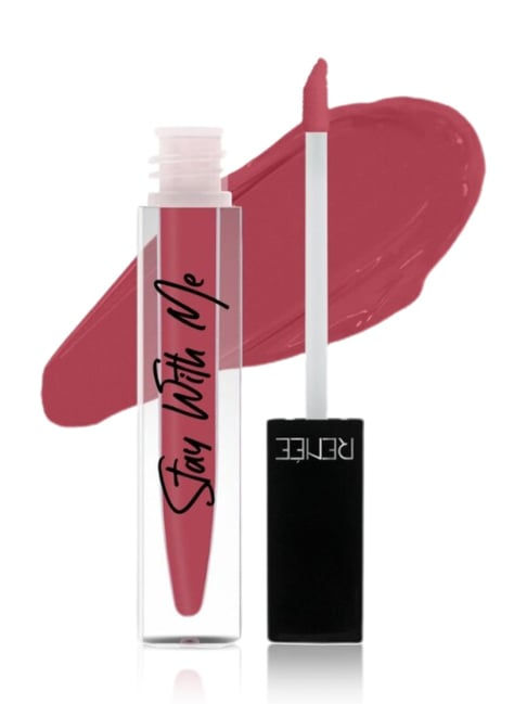 Thumbnail: RENEE Stay With Me lipstick, 30 ml, with a dark pink shade, for sale at JeJo Stores.