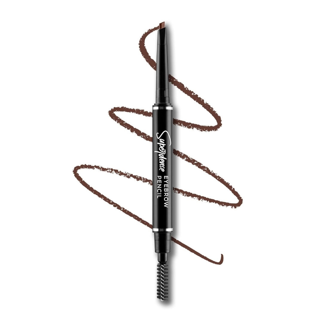 Dark eyebrow pencil, visible text 
