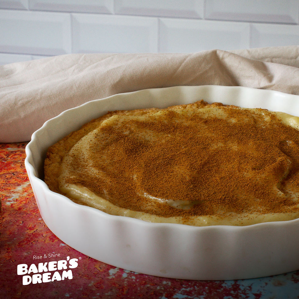 Simple Milk Tart Recipe by Baker's Dream