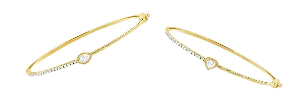 TWO BANGLES FROM LONDON COLLECTION
