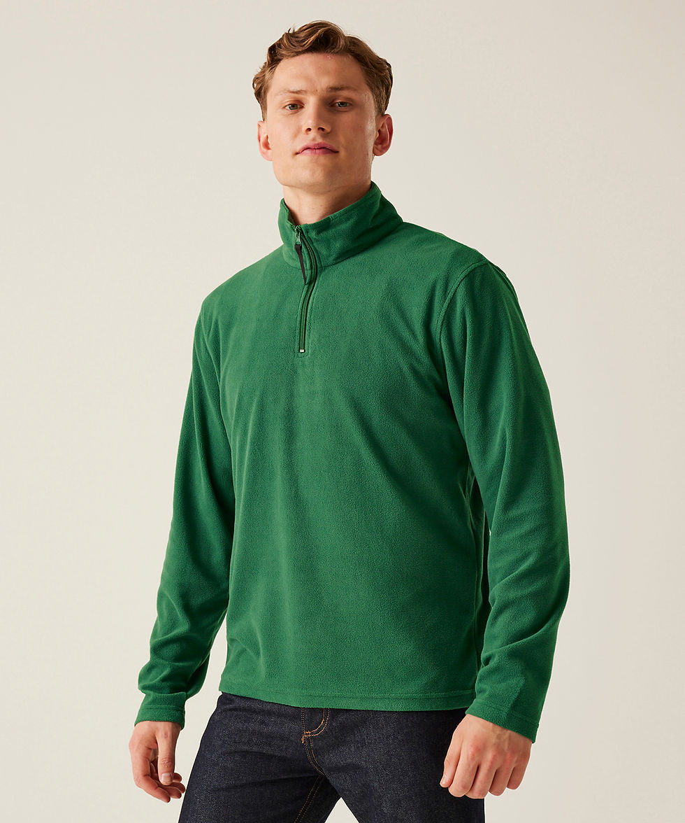 Thumbnail: QZMF134 Adult 1/4 Zip MicroFleece
