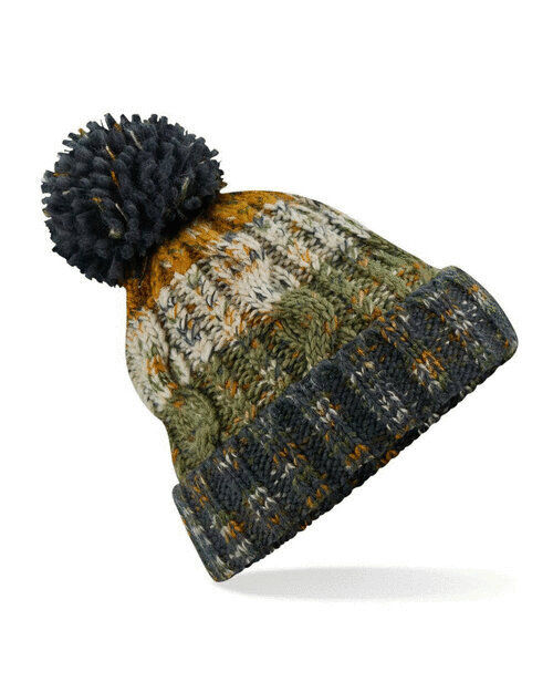 Thumbnail: CBB486 Corkscrew Bobble Hat
