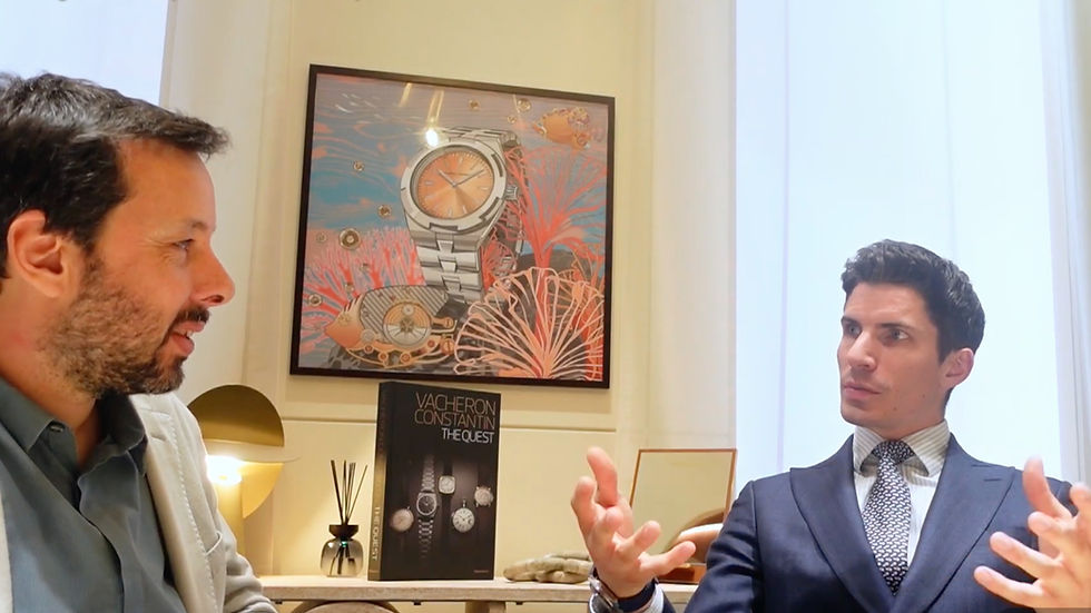 Morgan Maillard e o Concours d’Élégance Horlogère da Vacheron Constantin — Entrevista do IPR no Watches and Wonders 2026
