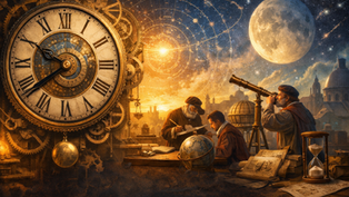O Tempo que Criou a Ciência: O Papel do Relógio na Revolução Científica (1500–1700)