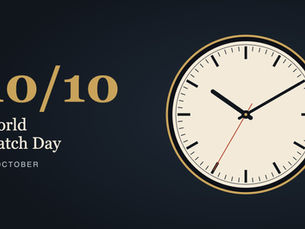 10 October: World Watch Day
