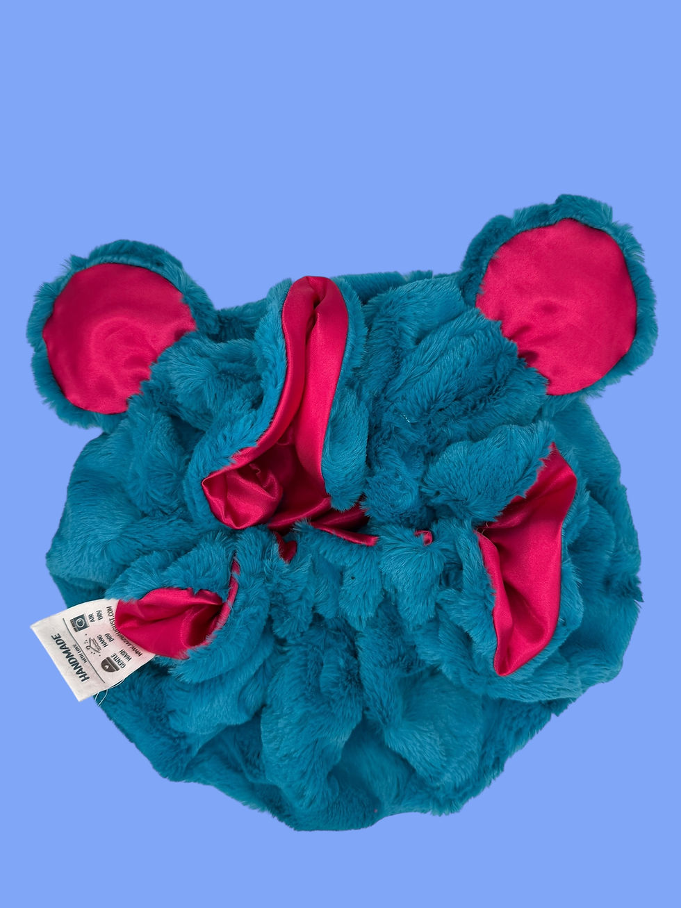 Thumbnail: Blue Raspberry Bear Faux Luxe Fur Bonnet