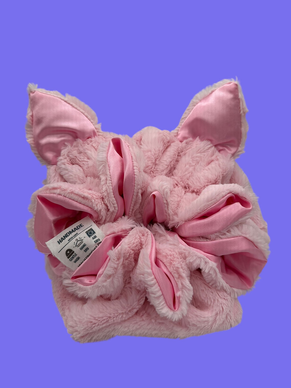 Thumbnail: Pink Cat Faux Luxe Fur Bonnet