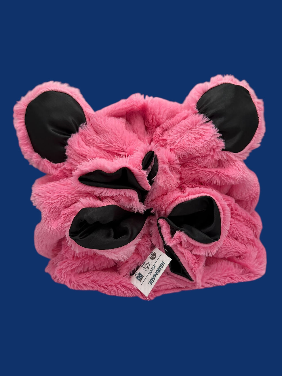 Thumbnail: Light Pink Bear Faux Luxe Fur Bonnet