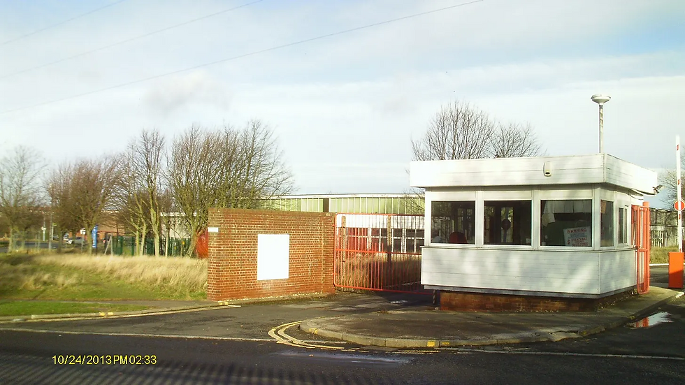 The former Dewhirst Factory as it stood back in 2013