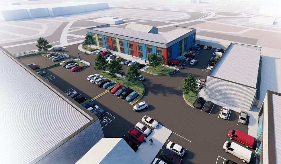 Aerial View of the Proposed Site