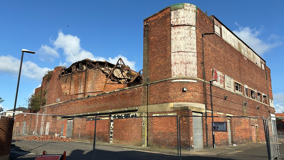 The former Odeon Cinema was Demolished due to being deemed structurally unsafe...