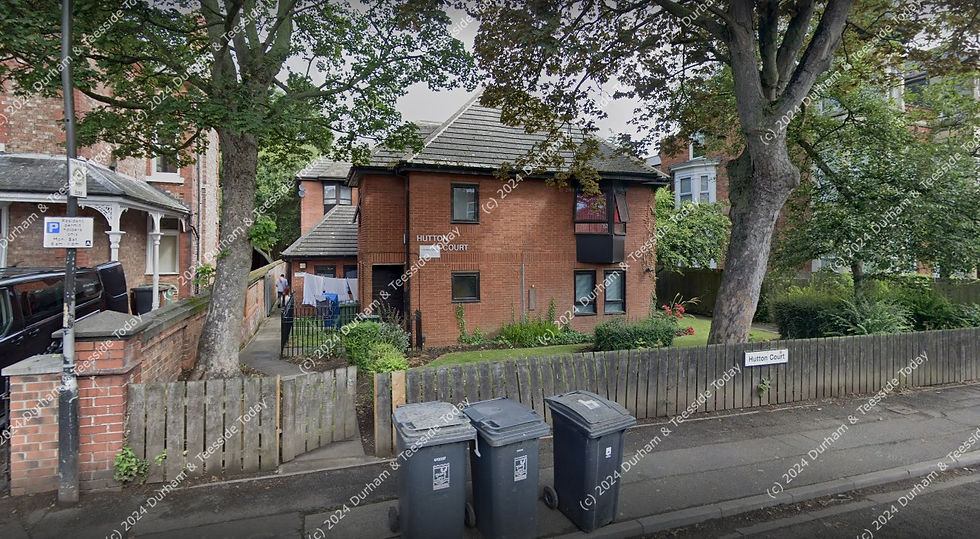 The block of apartments in Hartlepool's Hutton Court which has been grated permission for improvements