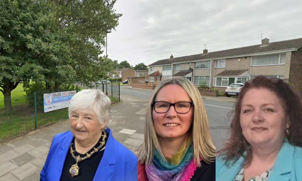 From Left to Right, Veronica Nicholson (Conservative), Lyndsey Allen (Labour Party) & Amanda Napper (Reform UK)