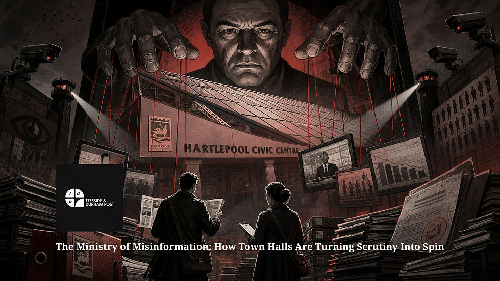 Big Brother at the Town Hall: How Teesside Councils are Trying to Control the Narrative...