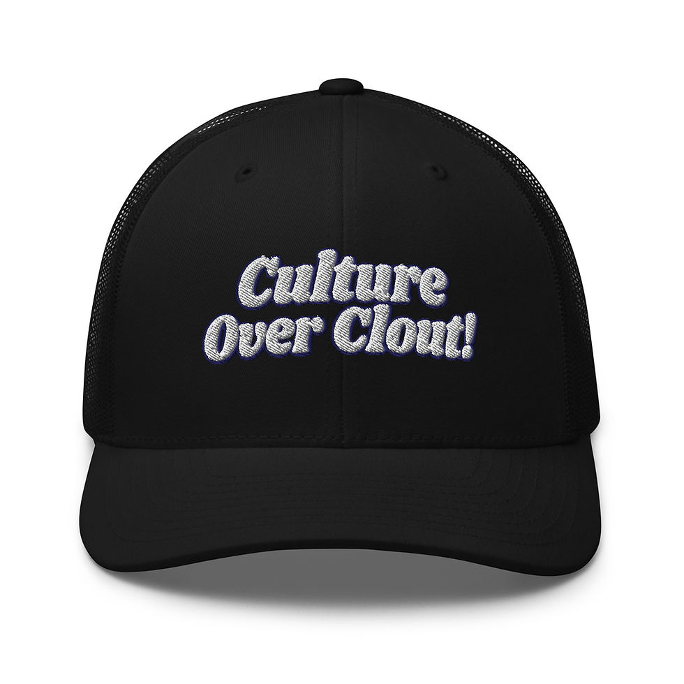 Thumbnail: Culture Over Clout - Trucker Cap