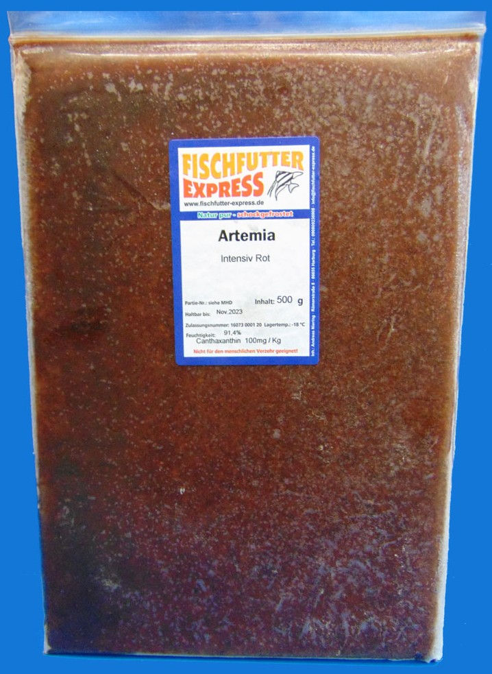 Miniaturbild: Artemia intensiv rot