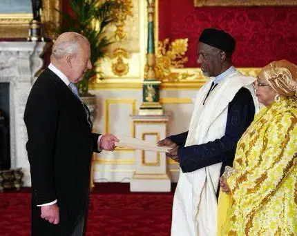 Dalhatu Officially Begins Role as Nigeria’s High Commissioner to UK After Meeting King Charles III