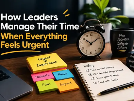 How Leaders Manage Their Time When Everything Feels Urgent
