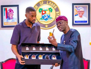 Chelsea’s Tosin Adarabioyo Meets Governor Sanwo-Olu in Lagos, Launches Youth Cup for Nigerian Talent