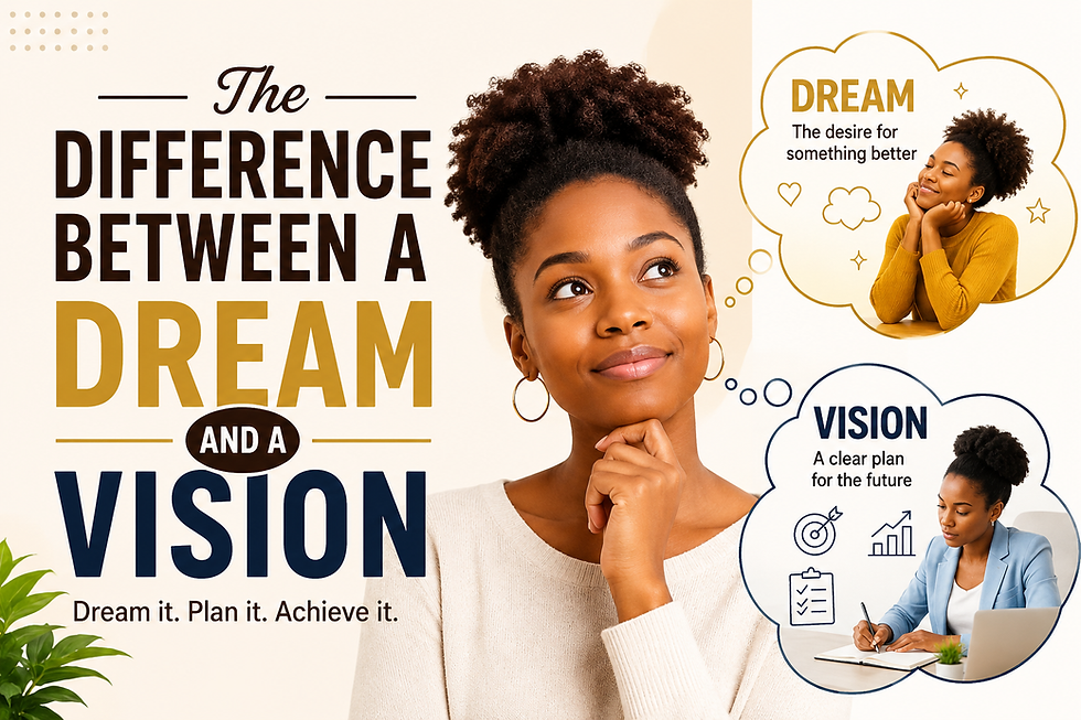 The Difference Between a Dream and a Vision