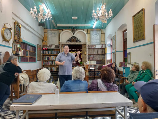 28.01.25 - „Heilige Stadt Tel Aviv“ Geführter Rundgang mit Pensionäre aus der Stadt