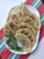 Кутабы с зеленью
