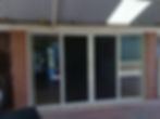 Sliding security doors