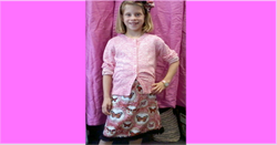 sophie ruffled skirt