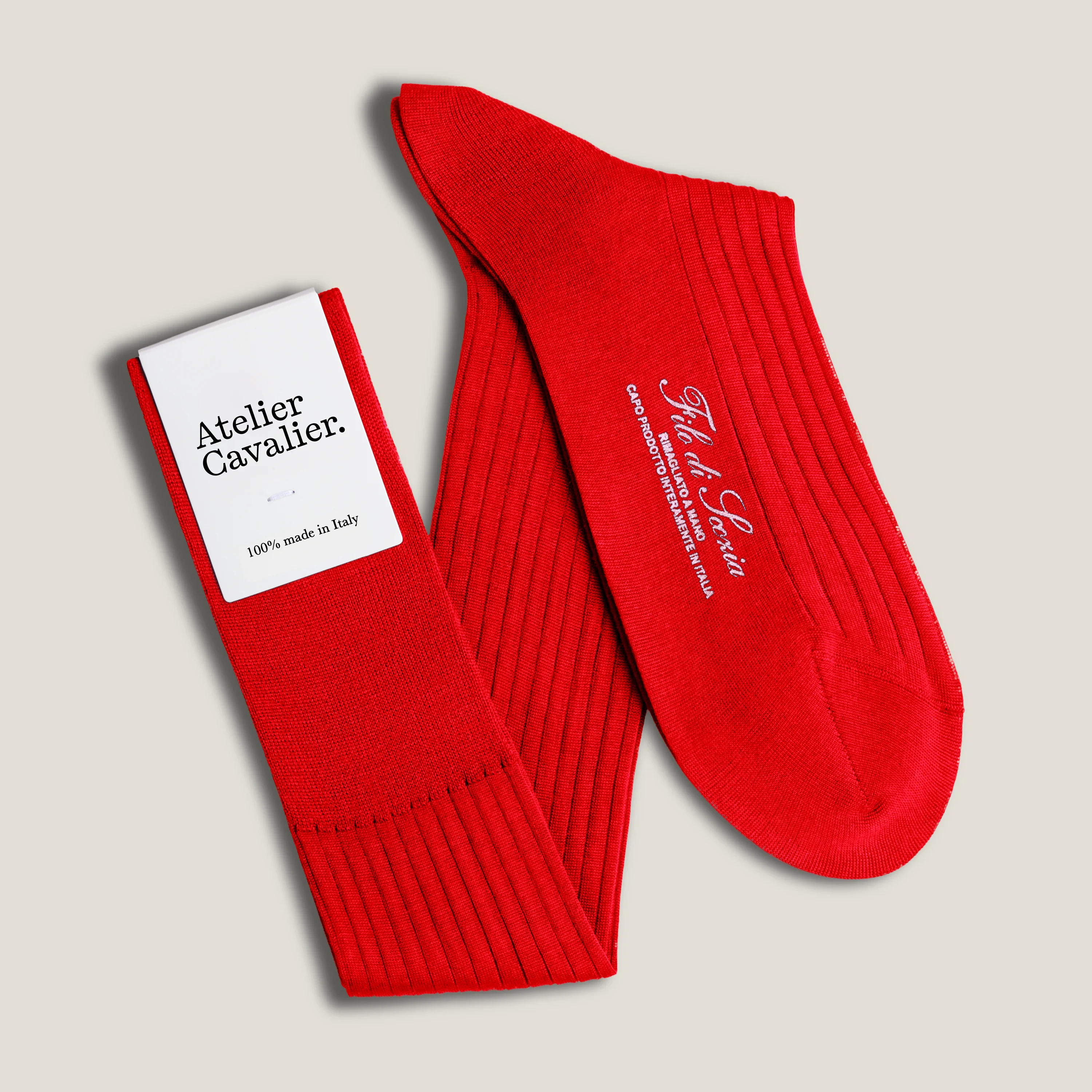 Pillarbox Knee-High Socks
