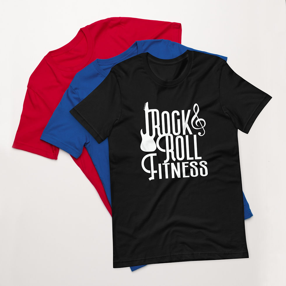 Thumbnail: Rock & Roll Fitness | Bella + Canvas Unisex T-shirt