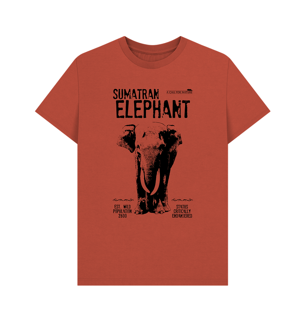 Thumbnail: Sumatran Elephant IUCN Redlist Tshirt