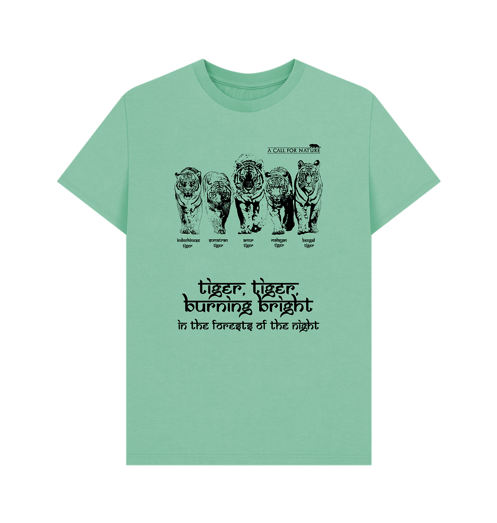 Thumbnail: Tiger, Tiger Burning Bright Unisex Tshirt