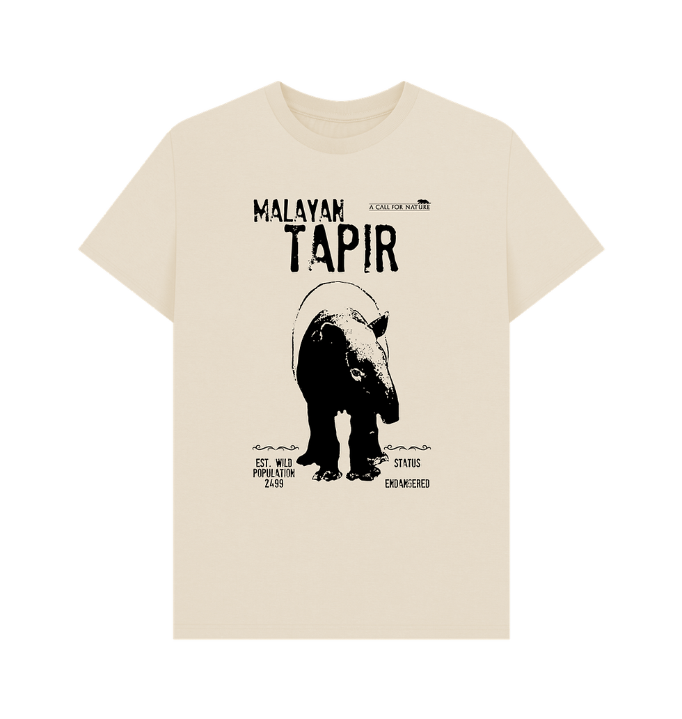 Thumbnail: Malayan Tapir IUCN Redlist Tshirt